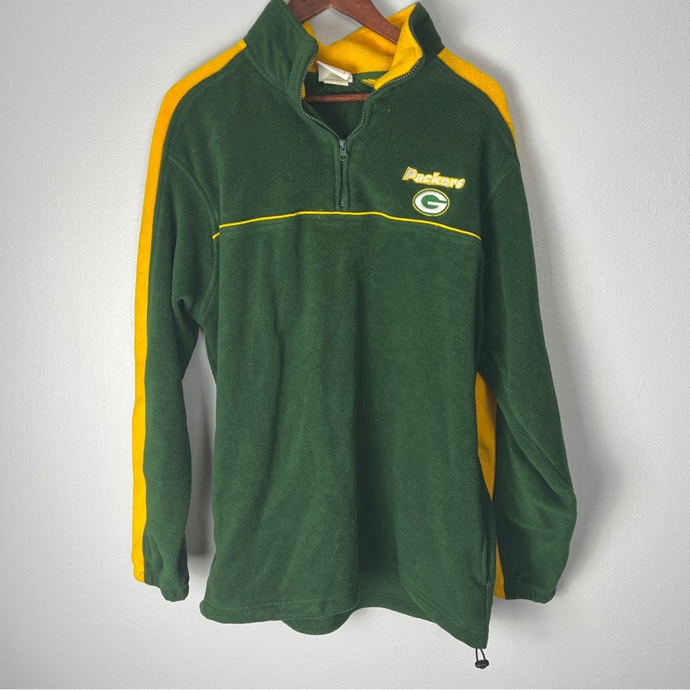 Vintage Packers fleece 1/4 zip